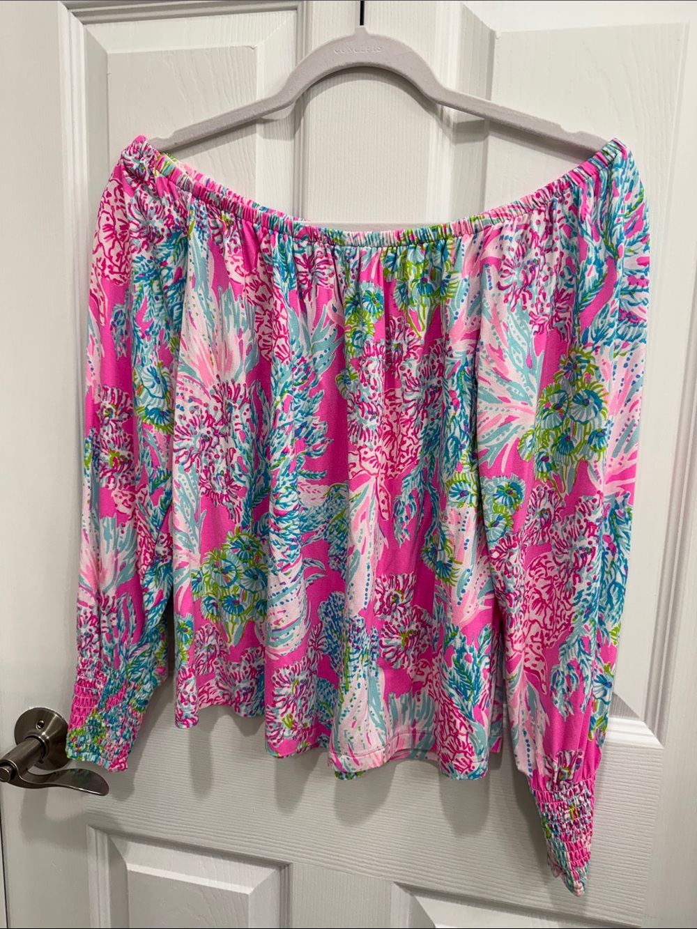 Lilly Pulitzer Pink Multi-Color Printed Top
